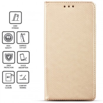 Auksinis atverciamas idėklas Huawei Honor 9 telefonams